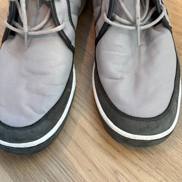 Yohji Yamamoto high top sneakers Gray Size 12.5 Mens - Picture 9 of 9